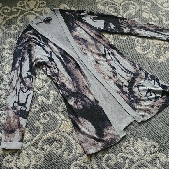 VEX & CO BY LAURA SOFT MID LENGTH CARDIGAN - Picture 1 of 4